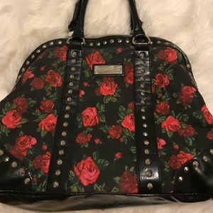 Betsy Johnson floral handbag